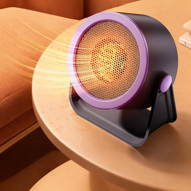 Mini Electric Heater 500W – Compact Ceramic Fan Heater for Quick Heating