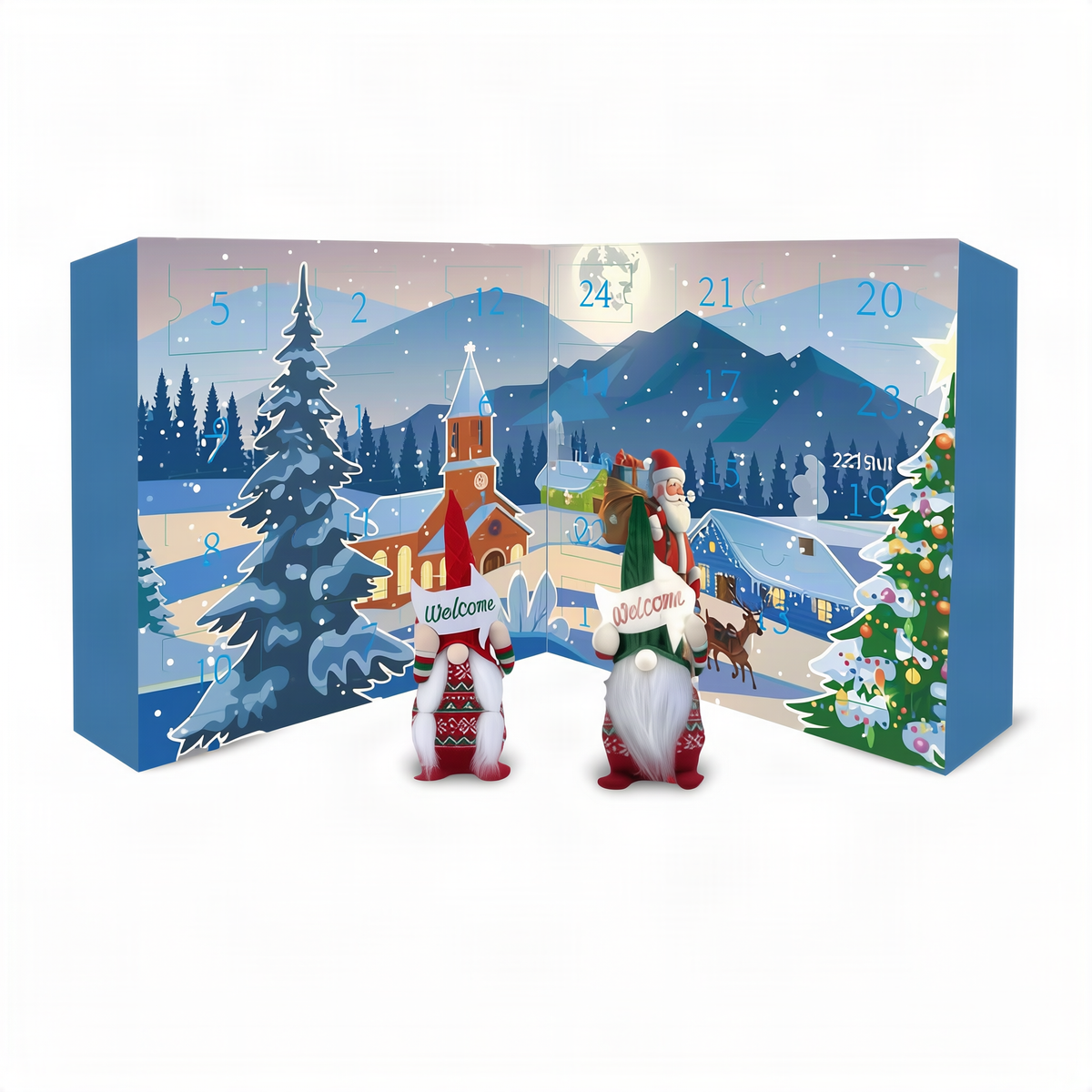 Christmas Elf Advent Calendar – 24 Elves for Christmas