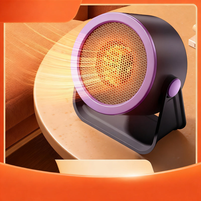 Mini Electric Heater 500W – Compact Ceramic Fan Heater for Quick Heating