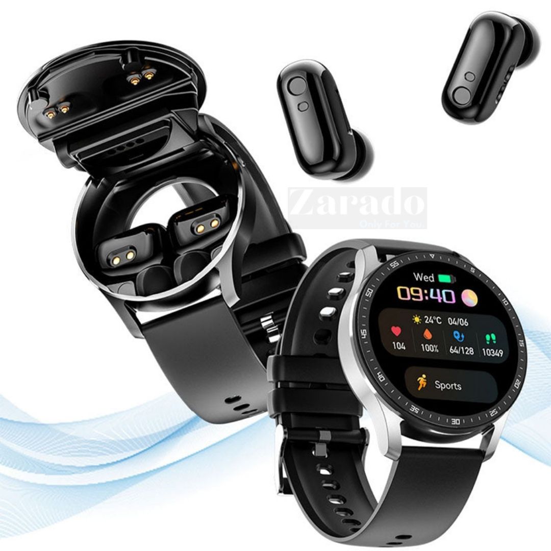 DuoSyncWatch | Smart Ur med Øretelefon-zarada.dk