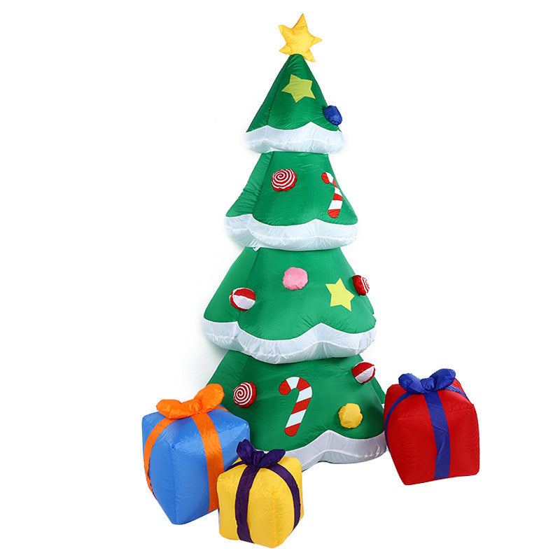 Jule Ornament Dekoration – Snemand eller Juletræ med Belysning