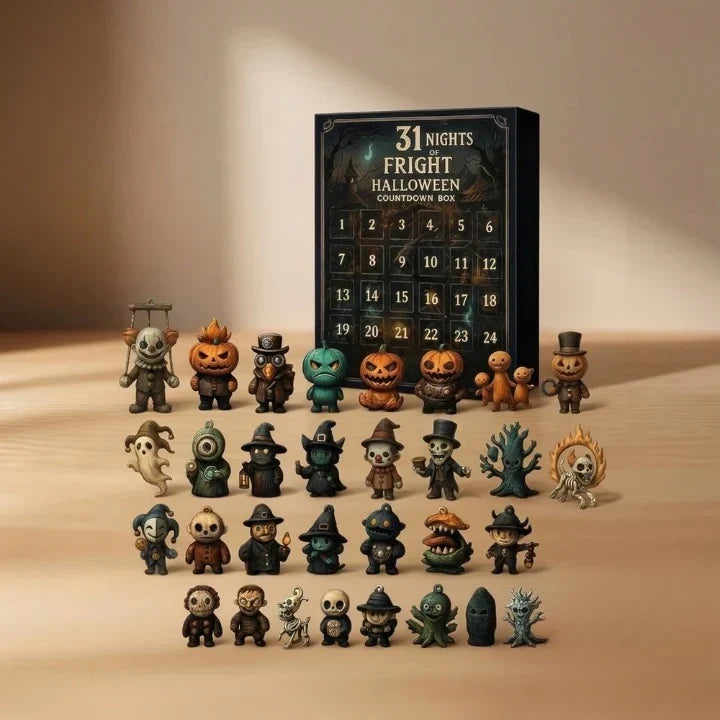 Halloween-adventskalender 31 dagar – spöklika överraskningar