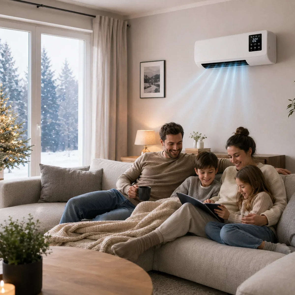Portable Air Conditioner & Heater 2-in-1 – No Installation, up to 51 m²