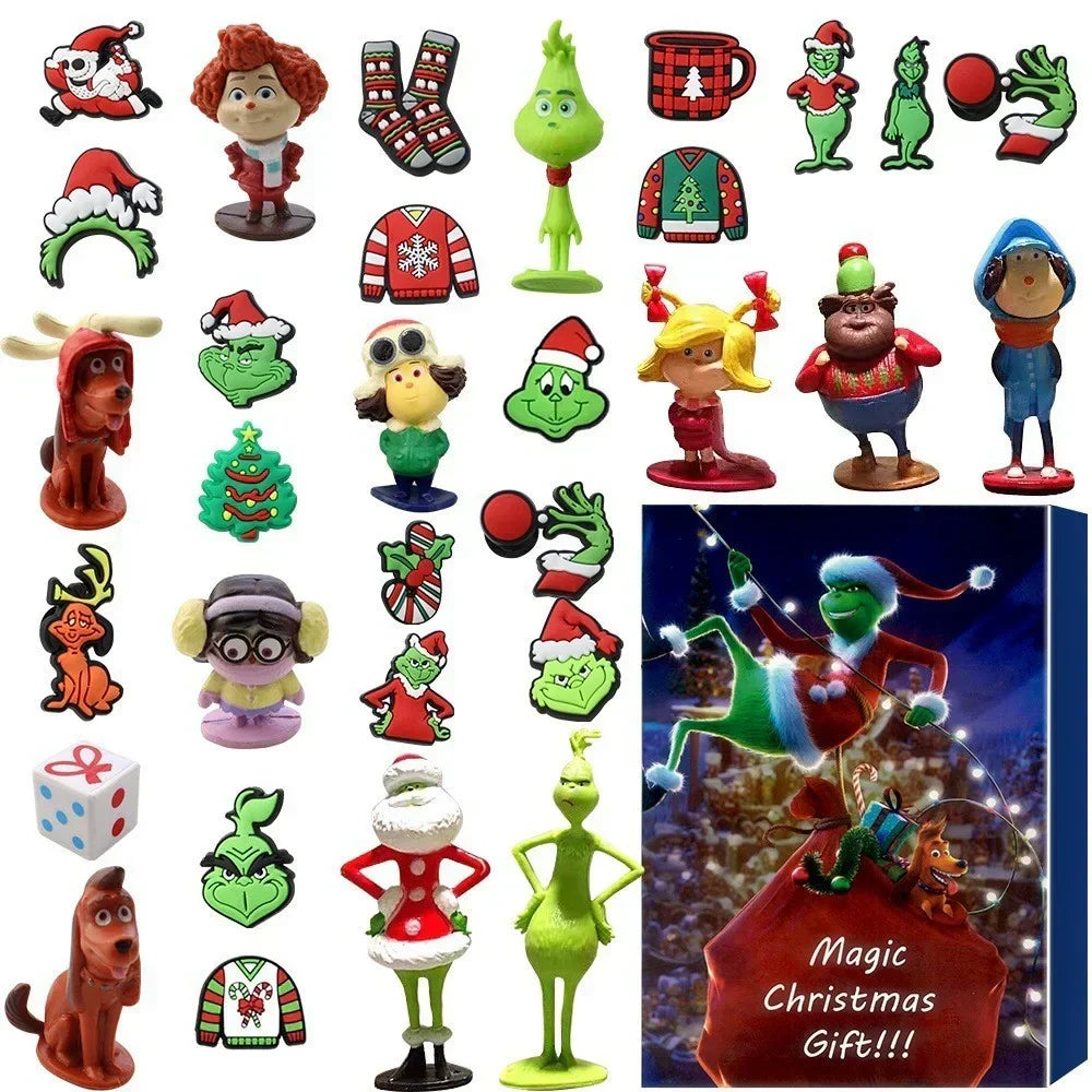 Monsteradventskalender – grön julkalender med överraskningar