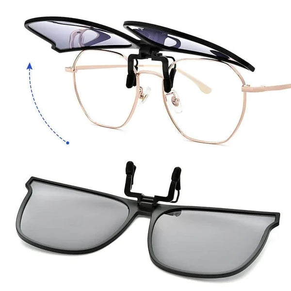 SunGuard | Forvandl dine almindelige briller til en stilfuld polariseret solbrille på et sekund