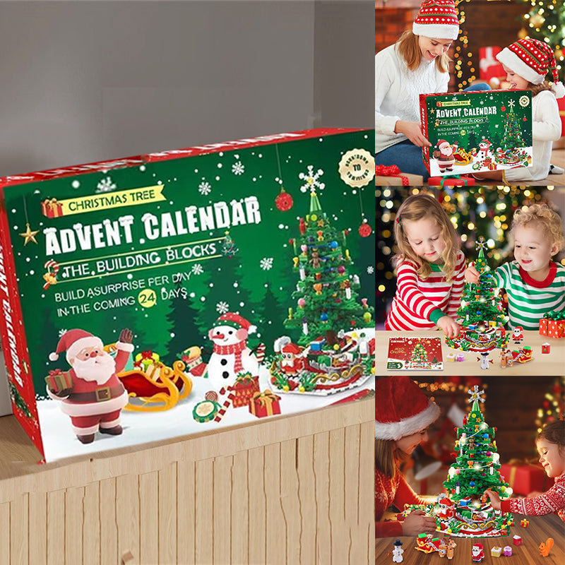 Julgran Adventskalender 2026 – DIY Byggsats för Juldekoration
