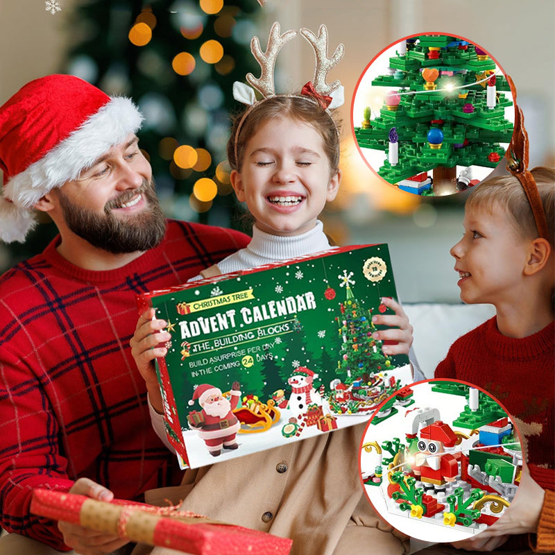 Julgran Adventskalender 2026 – DIY Byggsats för Juldekoration