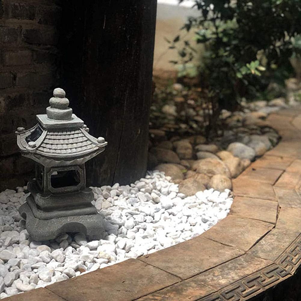 ZenLight - Japansk inspireret lanterne med solenergi til fredfyldt udendørs belysning