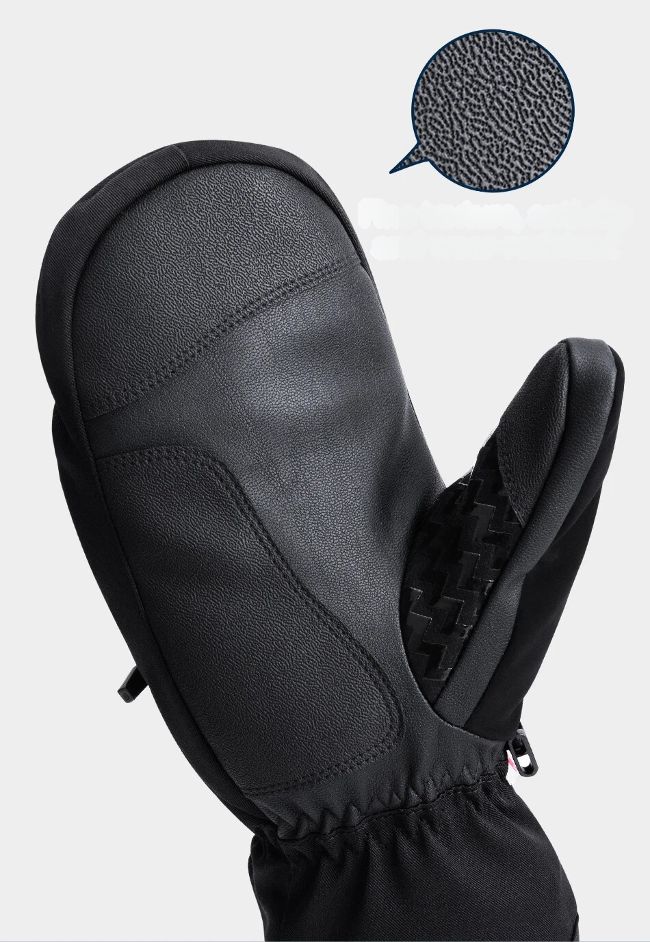 Tykke professionelle skihandsker