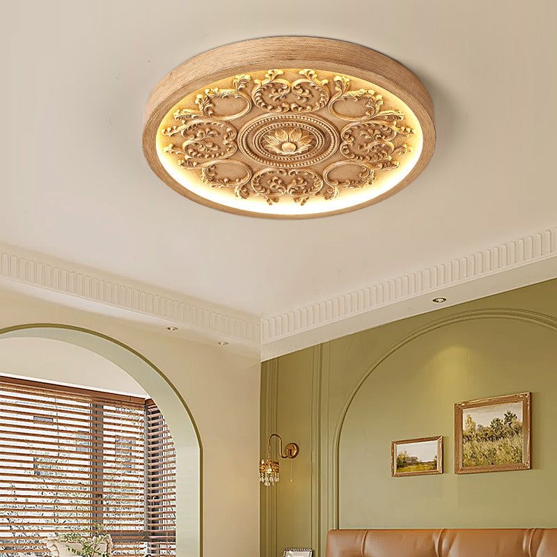 GlowMira | Moderne Harz-Loftlampe med variabel lysfarve