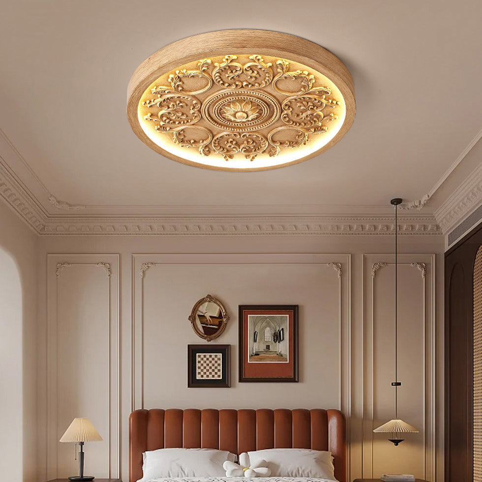 GlowMira | Moderne Harz-Loftlampe med variabel lysfarve