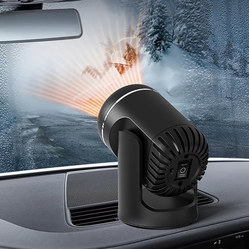 12V Car Heater – Portable Car Heater with 360° Rotation & Safety