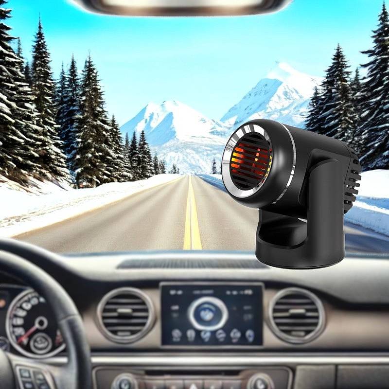12V Car Heater – Portable Car Heater with 360° Rotation & Safety
