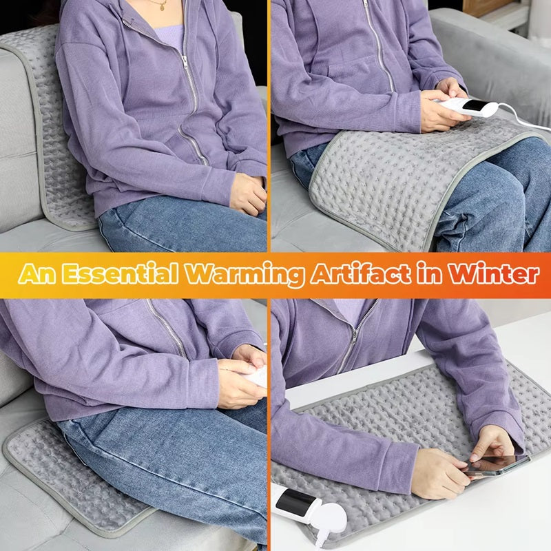 Electric Heating Pad with Timer – Adjustable Temperature
