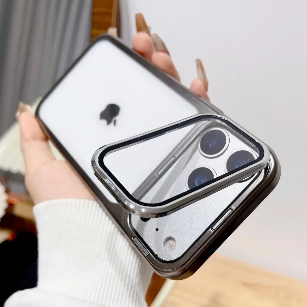 iPhone 17 / 17 Pro / 17 Air / 17 Etui med Foldbart Kamerastativ