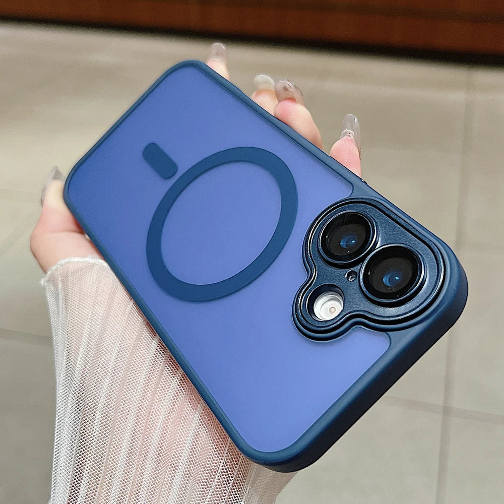 iPhone 17 Magnetisk Etui Gennemsigtig Design