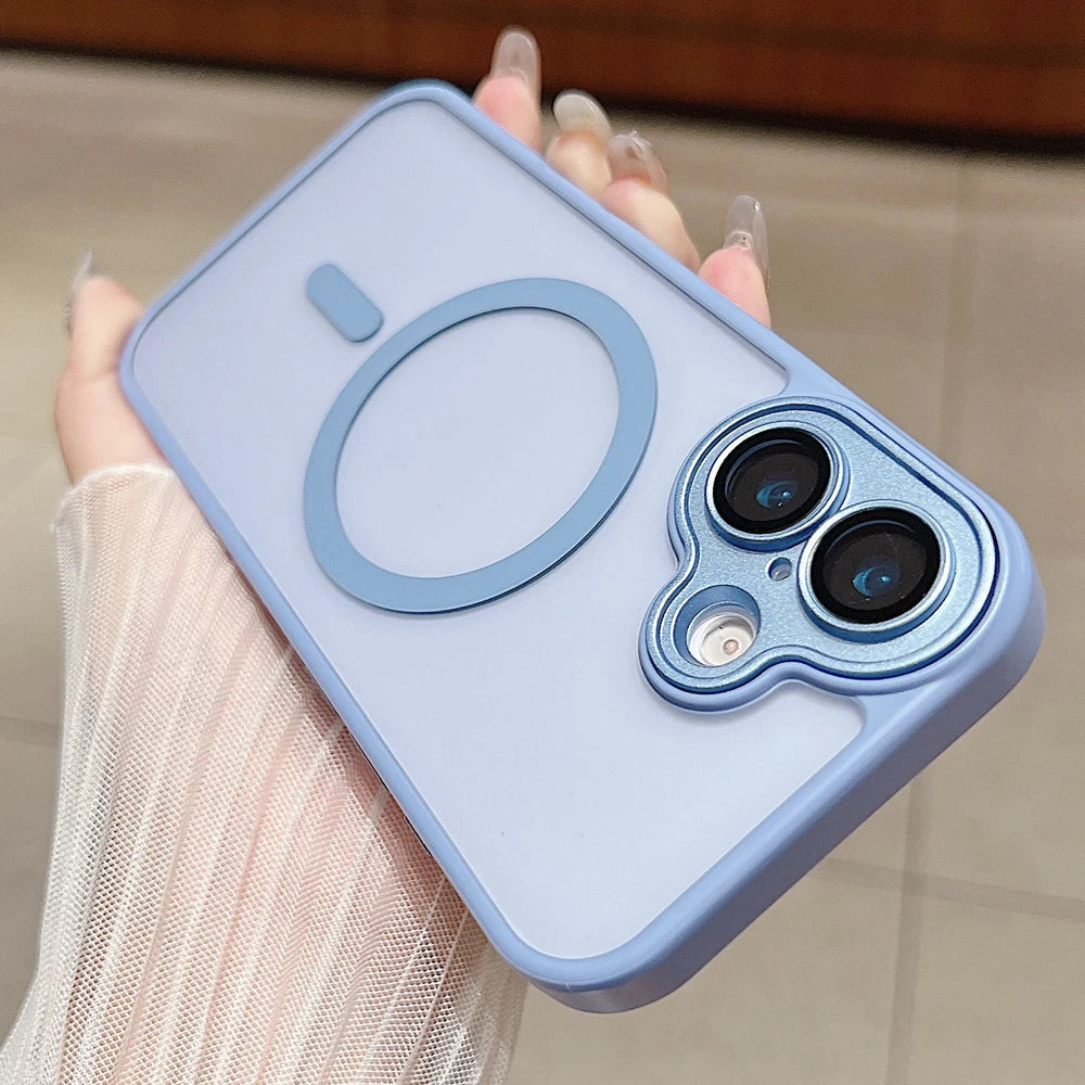 iPhone 17 Magnetisk Etui Gennemsigtig Design