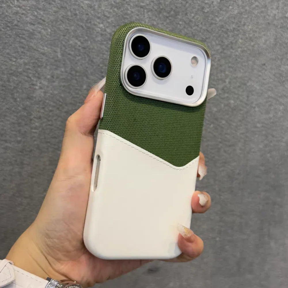 iPhone 12, 13, 14, 15, 16 17 Pro Max, iPhone air, Pro Etui Magnetisk Design med Kortindsættelse
