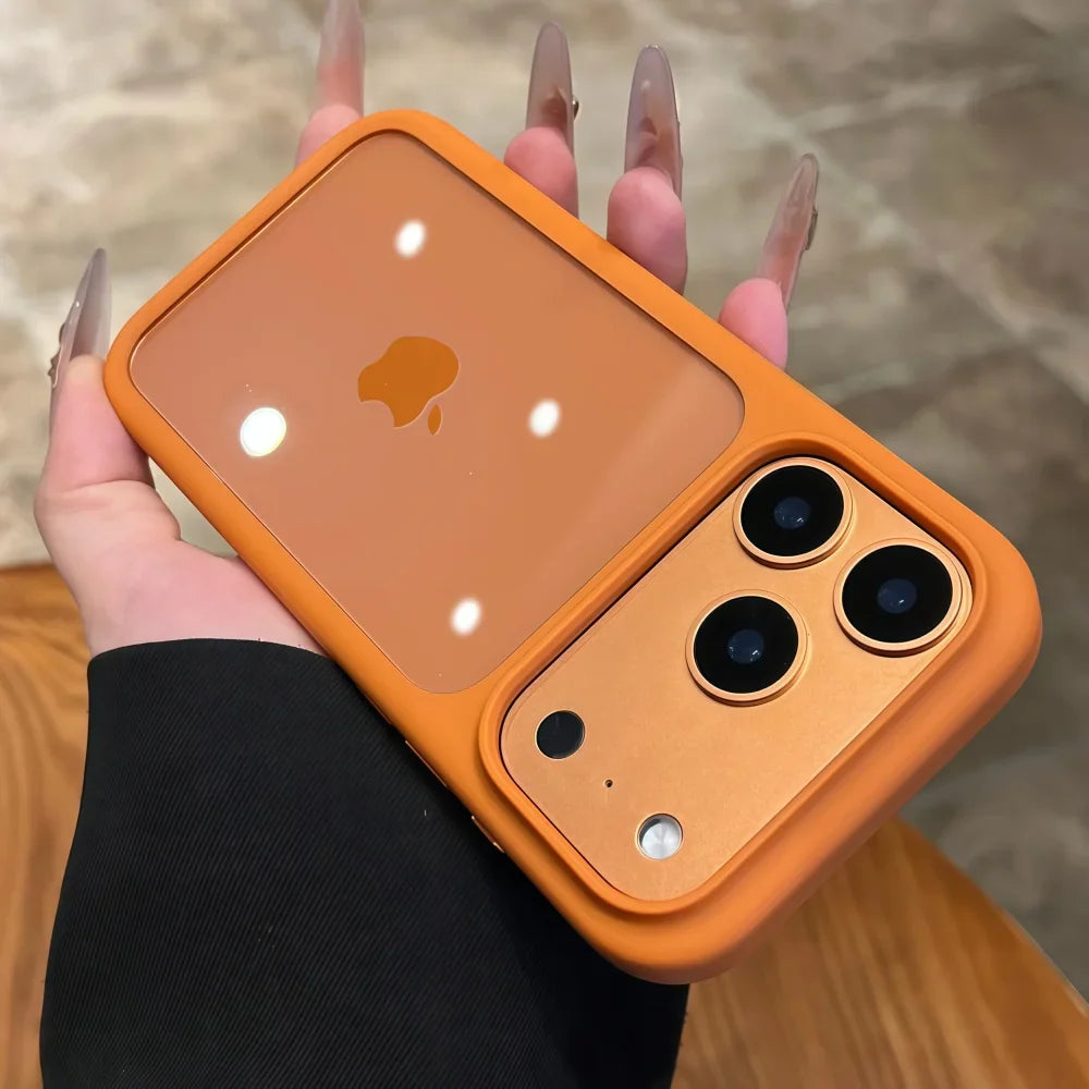 iPhone 14, 15, 16, 17 Pro Max, Pro. iPhone air Telefoncover Krystalklar Design Stødsikkert