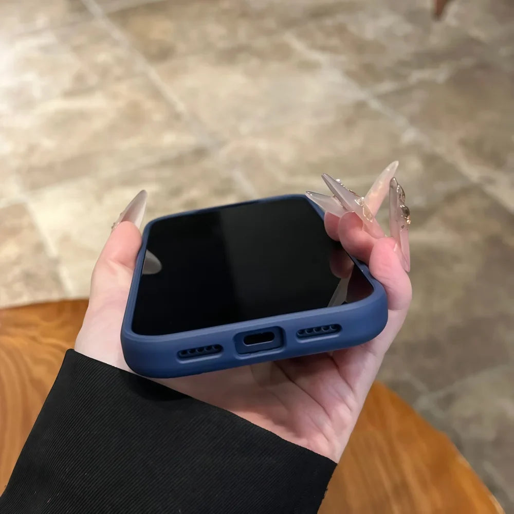 iPhone 14, 15, 16, 17 Pro Max, Pro. iPhone air Telefoncover Krystalklar Design Stødsikkert