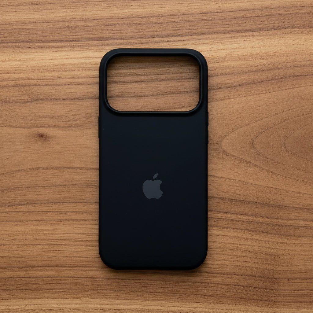 iPhone 14,15,16, Pro, Pro Max, Plus Silikone Etui Med Blød Overflade Design