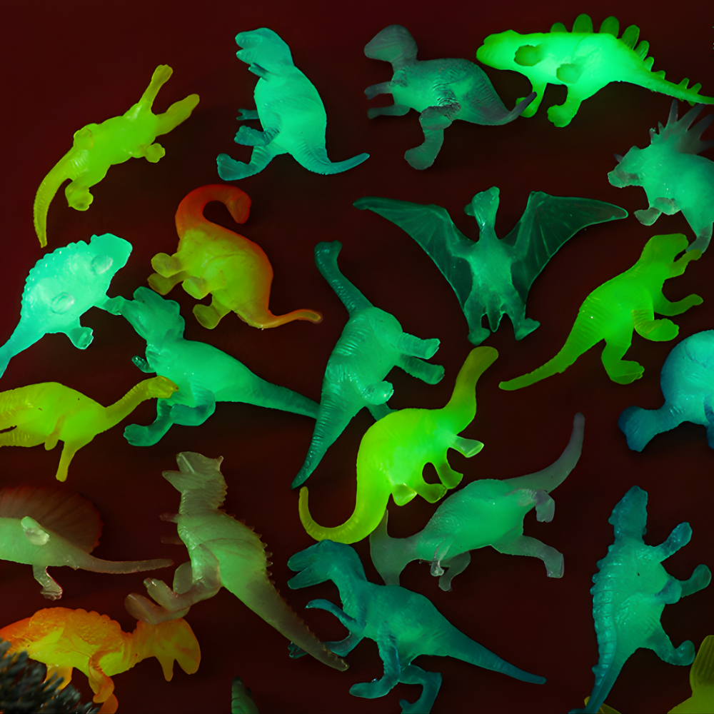 Dino-adventskalender – 24 dinosauriesamlarfigurer för barn