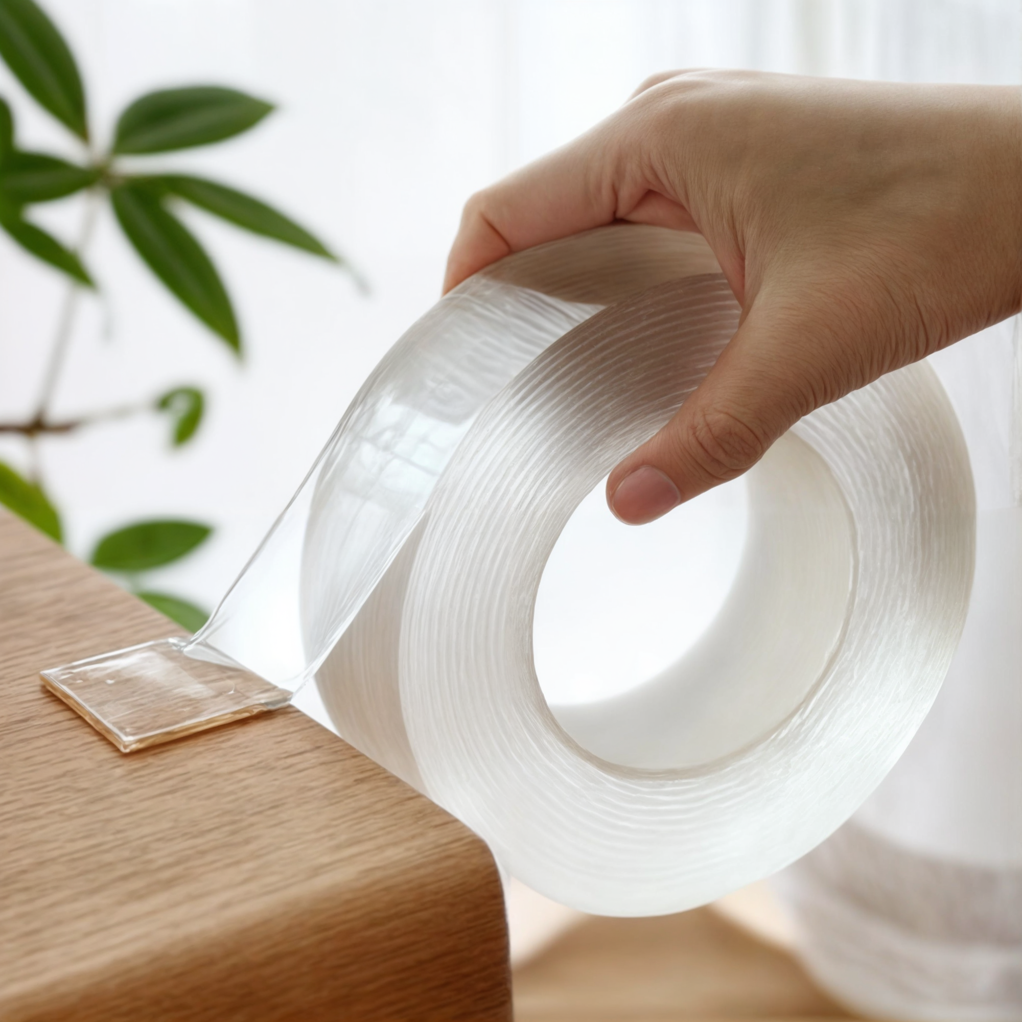 Kraftig dobbeltklæbende tape