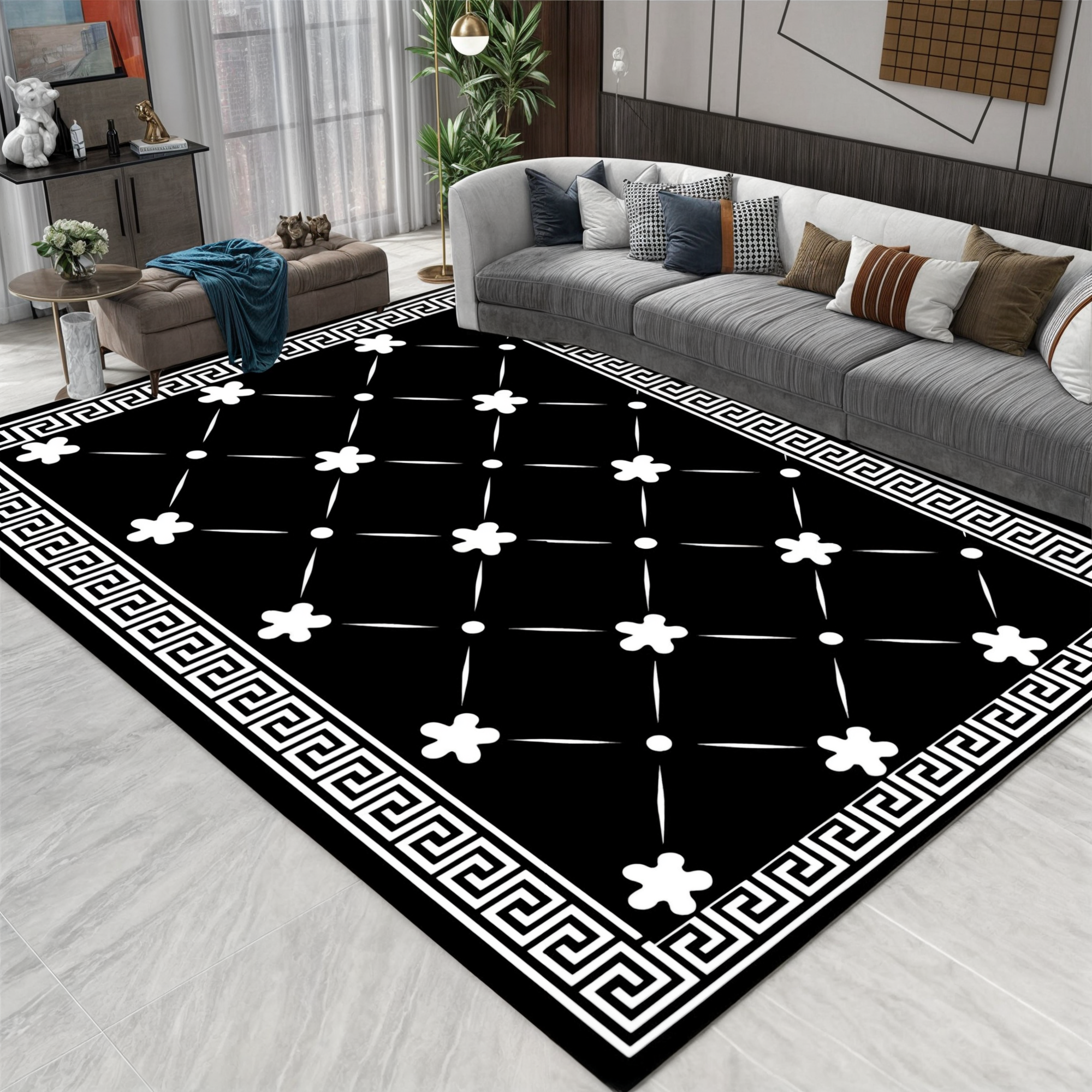 Geometrisk illusionsmåtte