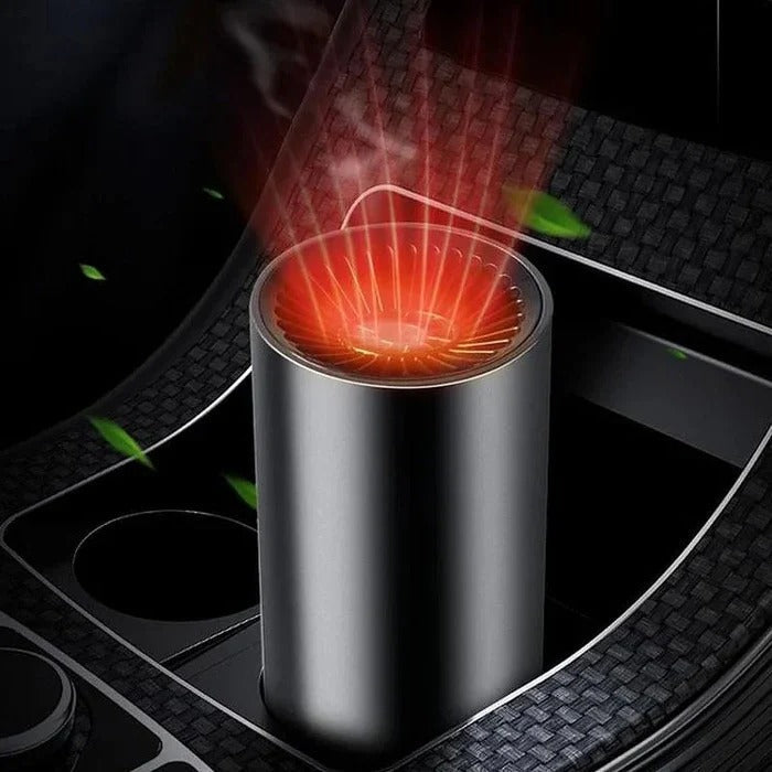 12V Car Heater & Cooler – Swivel Cup Holder with Heating