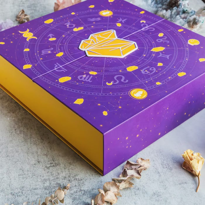 Halloween Crystal Advent Calendar 31 Days - Natural Stone Collection