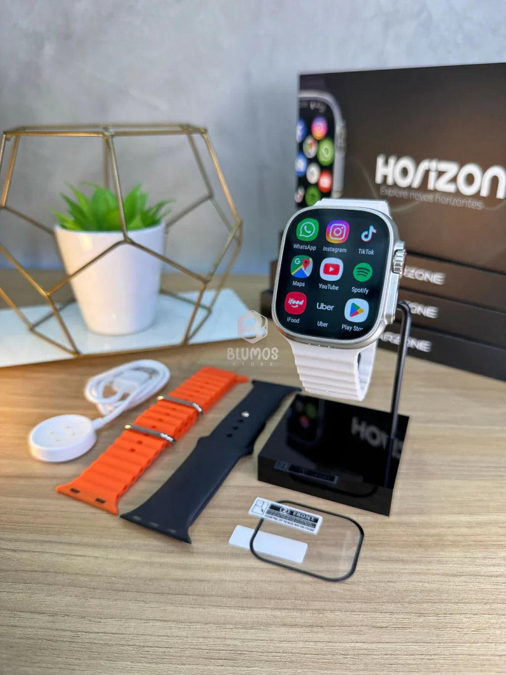 NextGen Ur | Ultra Smartwatch med Trådløs Opladning-zarada.dk