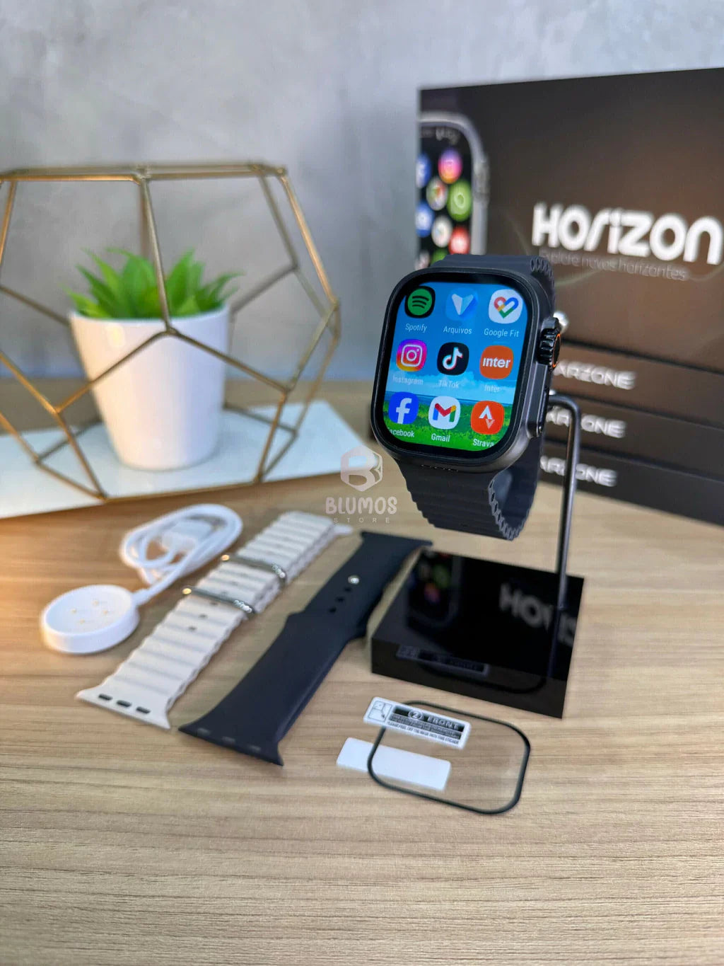 NextGen Ur | Ultra Smartwatch med Trådløs Opladning-zarada.dk