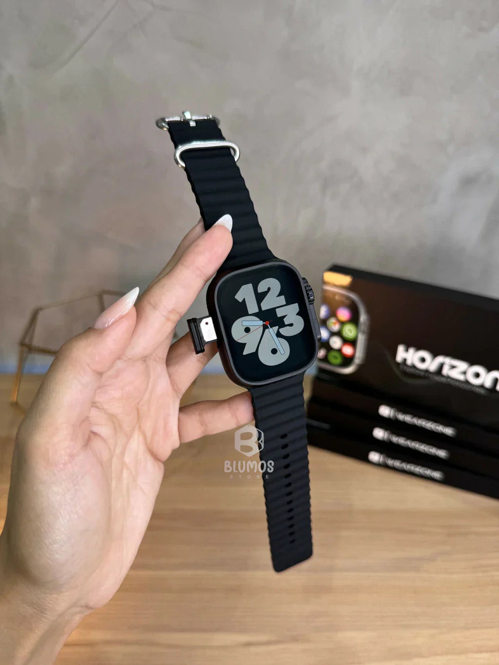 NextGen Ur | Ultra Smartwatch med Trådløs Opladning-zarada.dk