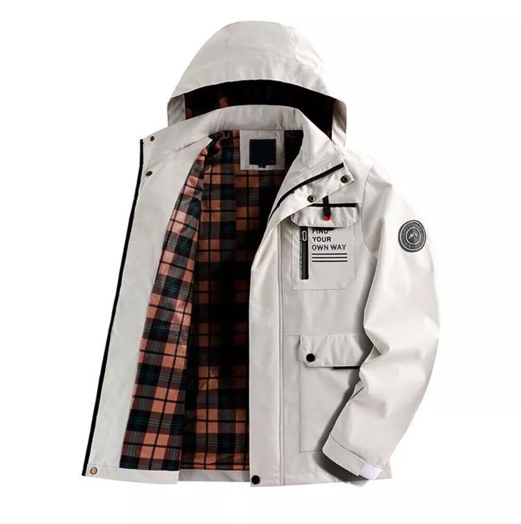 Casual windbreaker-jakke til mænd