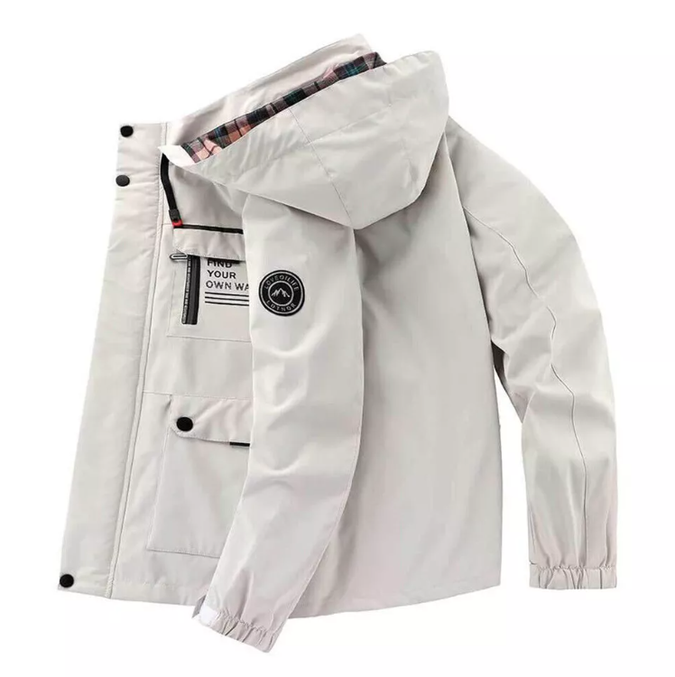 Casual windbreaker-jakke til mænd