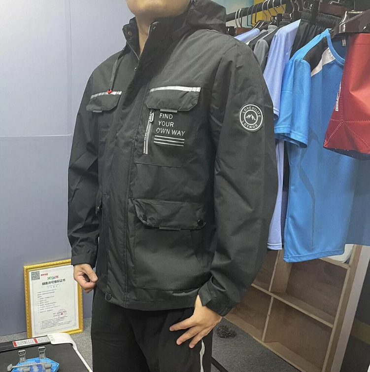 Casual windbreaker-jakke til mænd