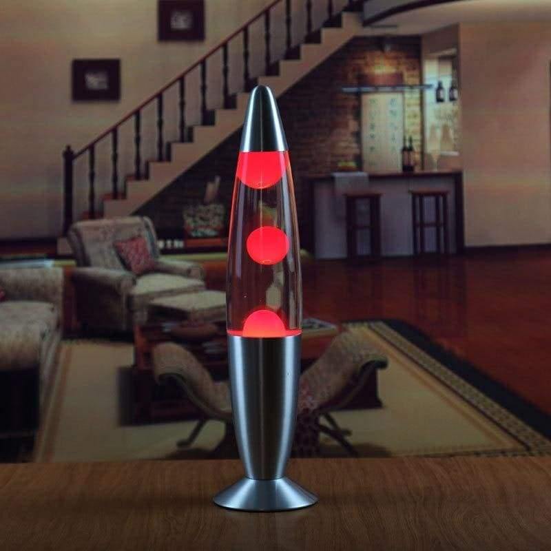 NovaGlow - Vintage Raket Bordlampe til Retro Charm og Moderne Design
