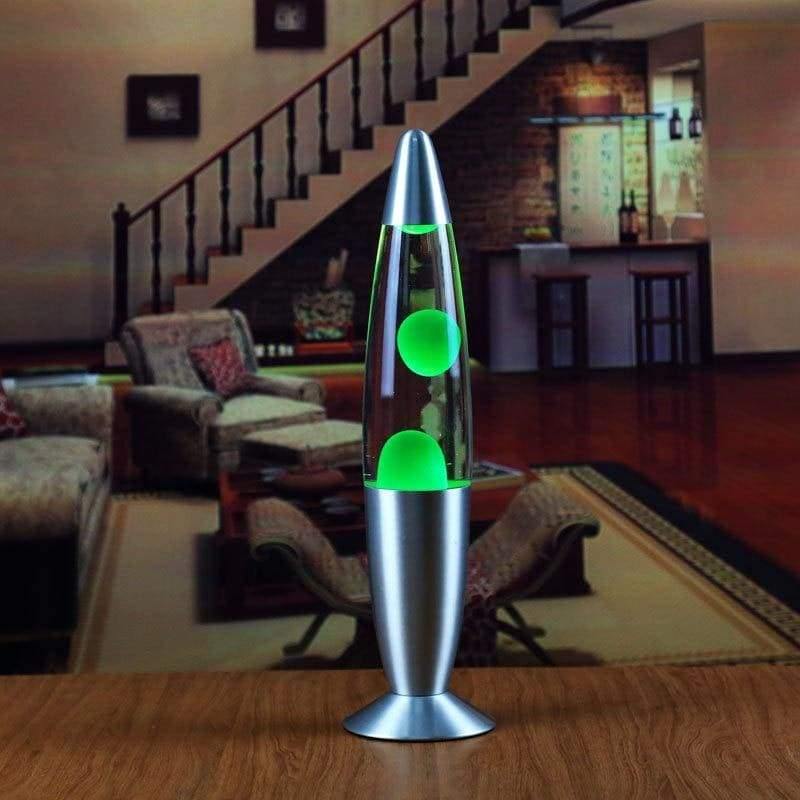 NovaGlow - Vintage Raket Bordlampe til Retro Charm og Moderne Design