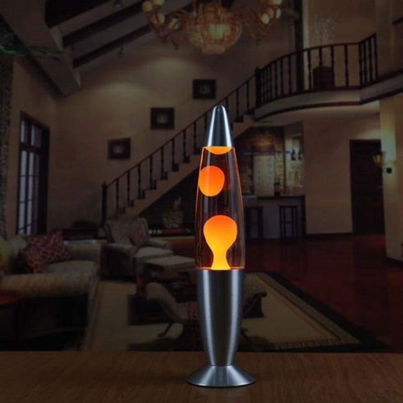 NovaGlow - Vintage Raket Bordlampe til Retro Charm og Moderne Design