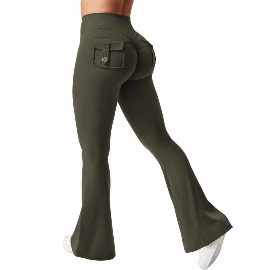 Yoga-leggings med høj stretch til kvinder