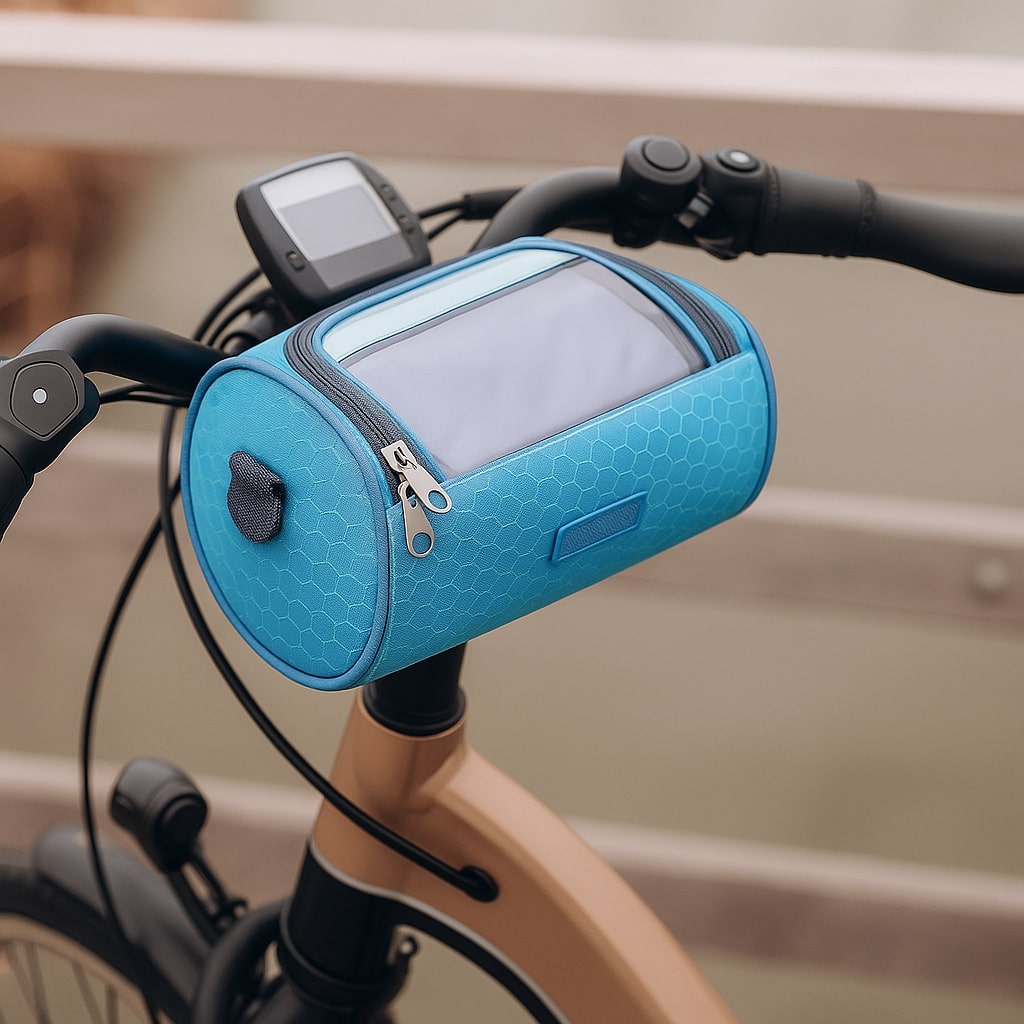 Styrtasker til cykel | Vandtæt cykeltaske med touchscreen | Tourix