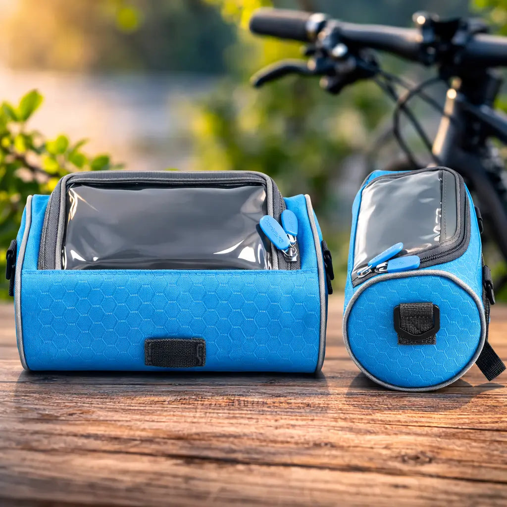 Styrtasker til cykel | Vandtæt cykeltaske med touchscreen | Tourix