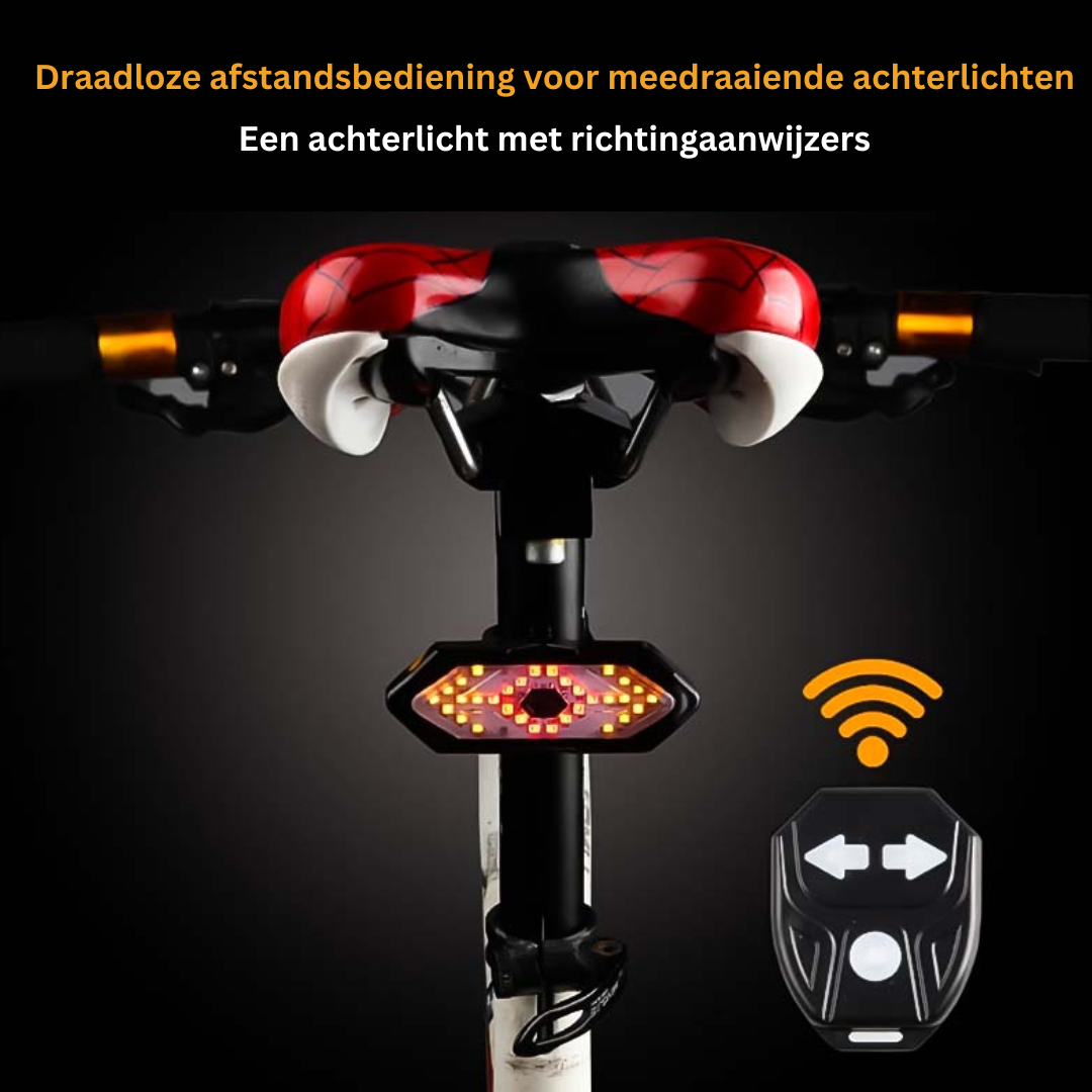 BikeLight Pro blinklys | Trådløst blinklys for ekstra sikkerhed-zarada.dk