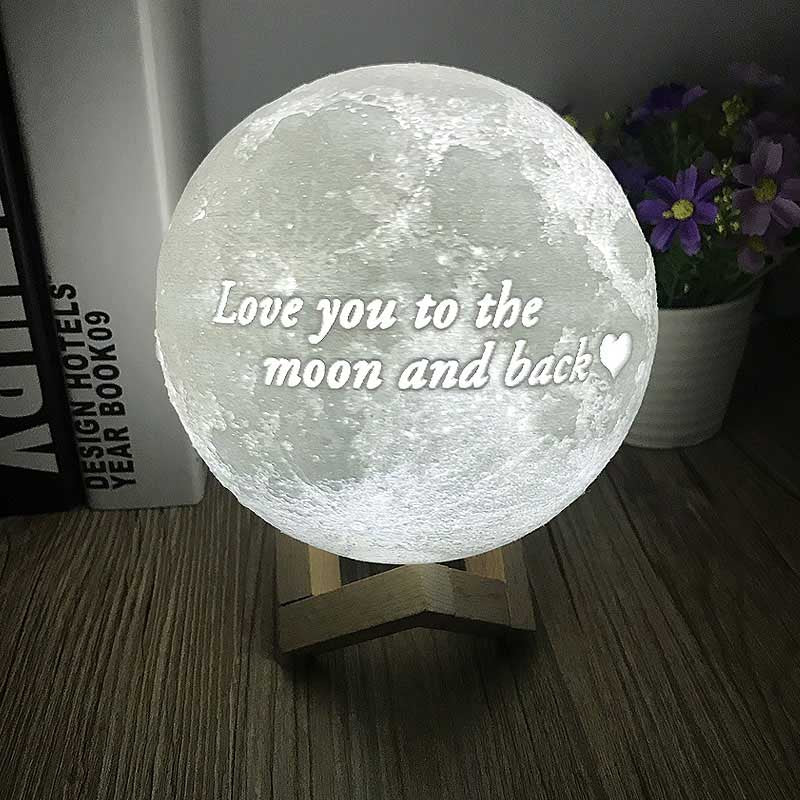 Moonlamp Pro - Personlig månelampe til en særlig person-zarada.dk