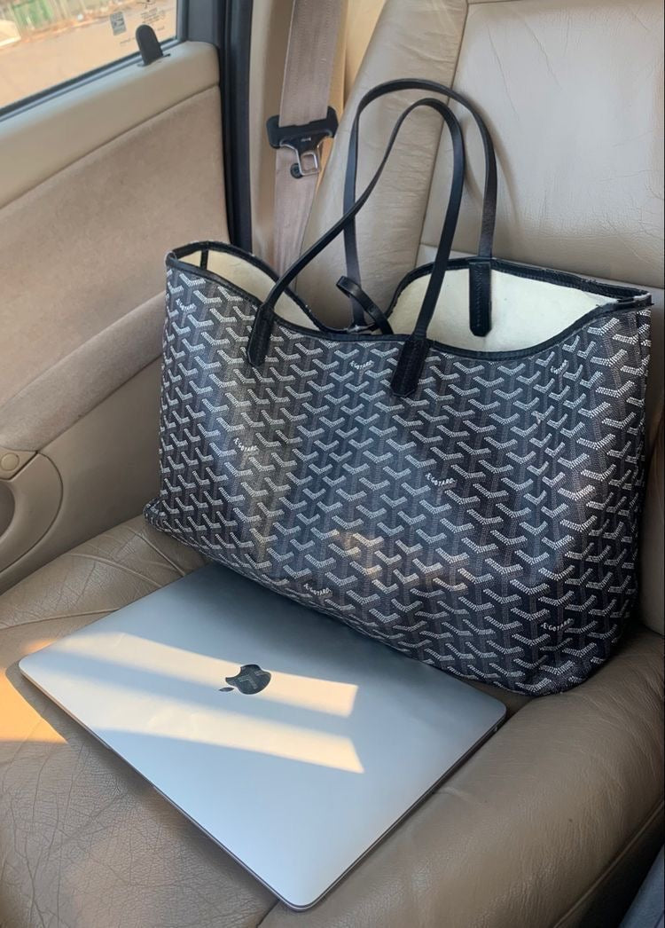 Luksuriøs Shopper Taske | Elegant og Rummelig | Bordeaux