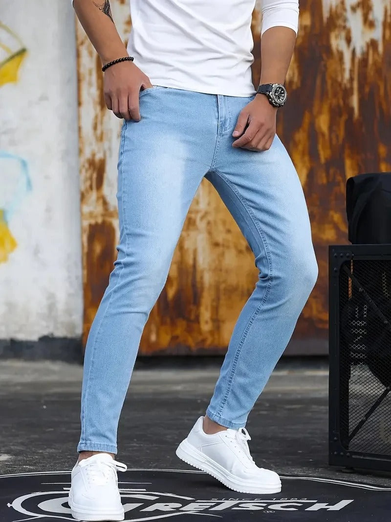 Casual Slim Fit-bukser til mænd