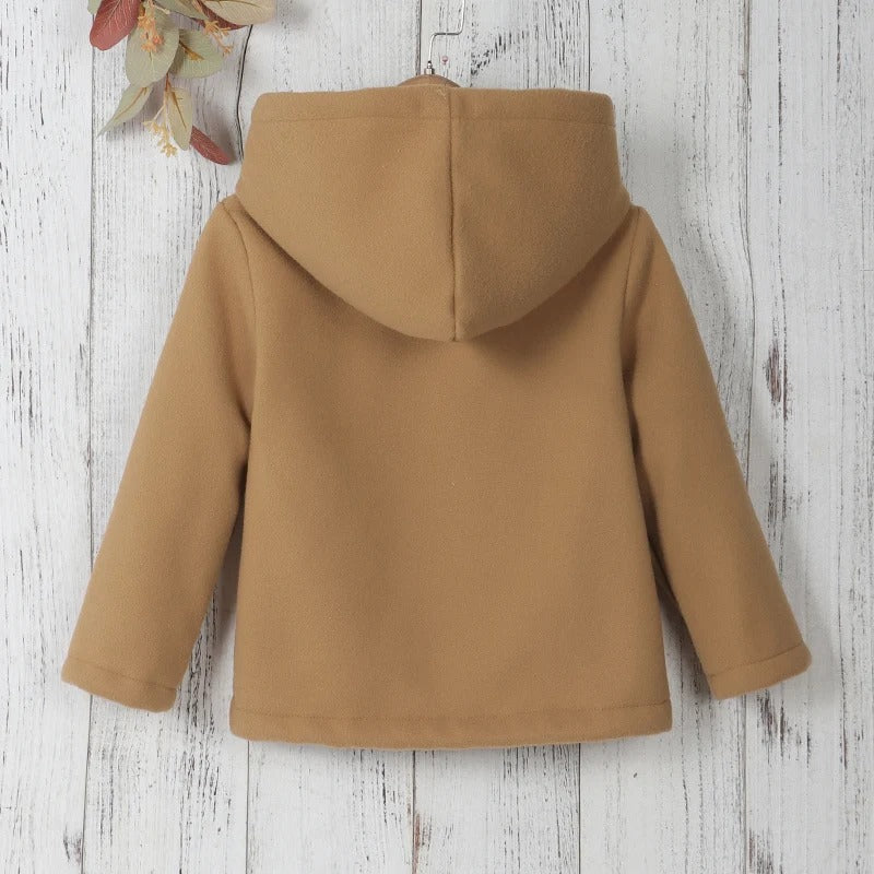 Tyk fleece vinterfrakke til piger