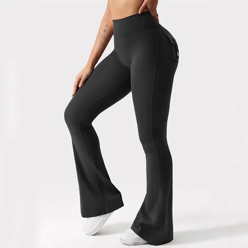 Yoga-leggings med høj stretch til kvinder