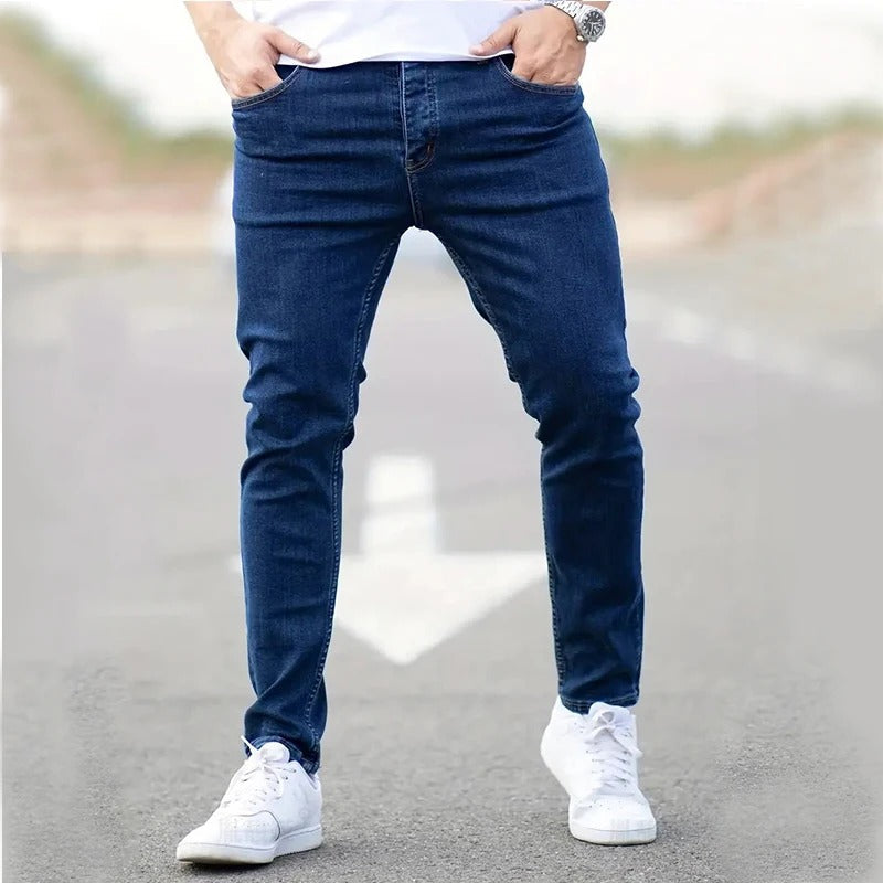 Afslappede skinny jeans til mænd