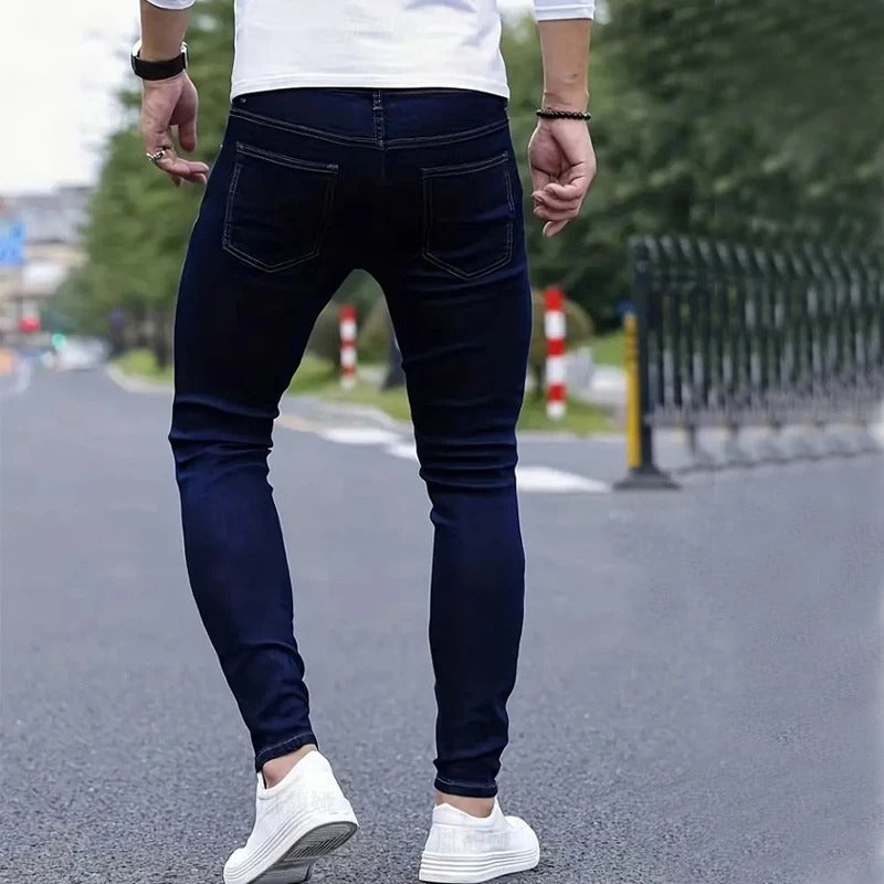Afslappede skinny jeans til mænd